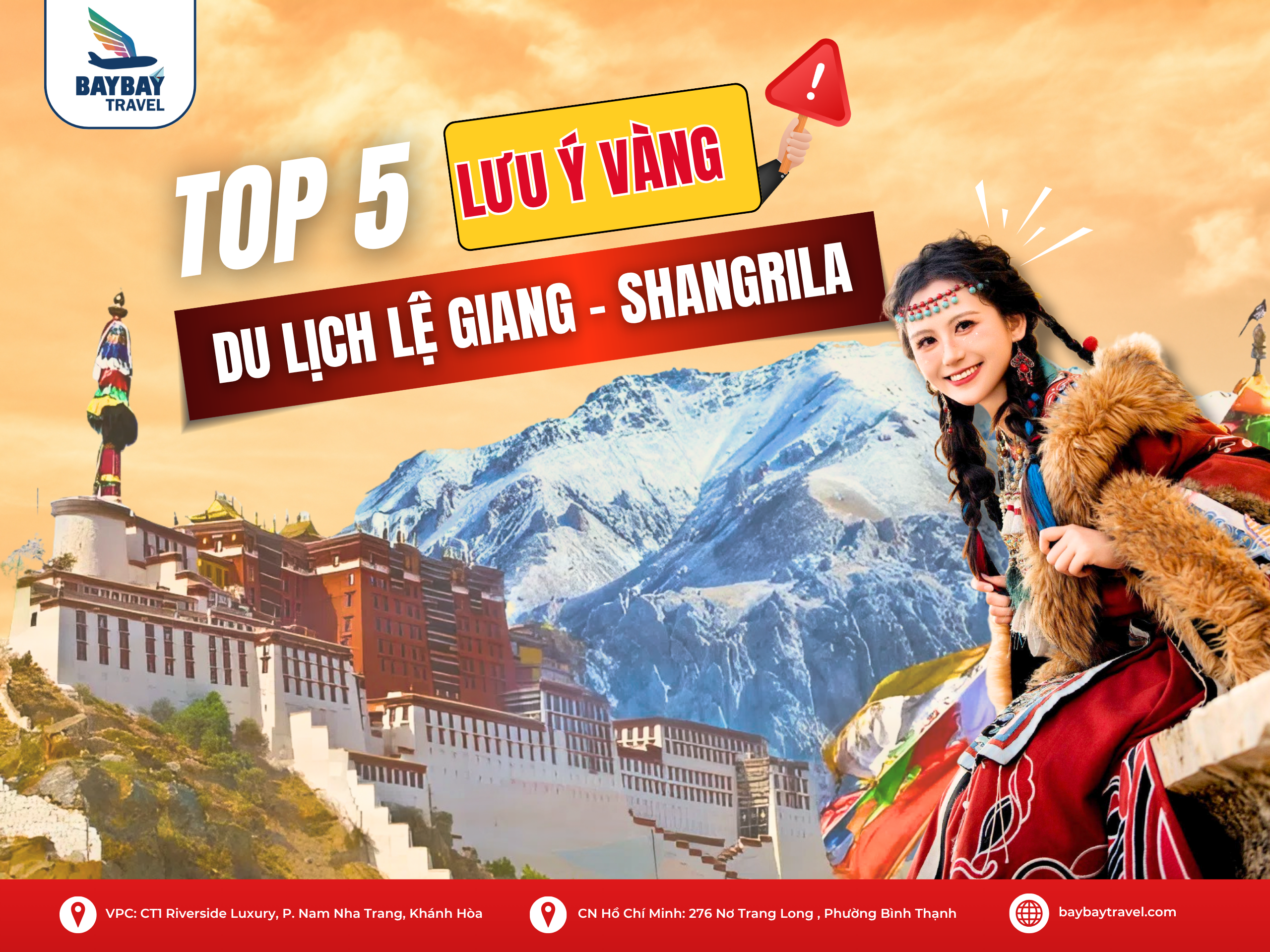 TOP 5 LƯU Ý VÀNG CHO KINH NGHIỆM DU LỊCH LỆ GIANG – SHANGRILA TRỌN VẸN CÙNG BAYBAY TRAVEL