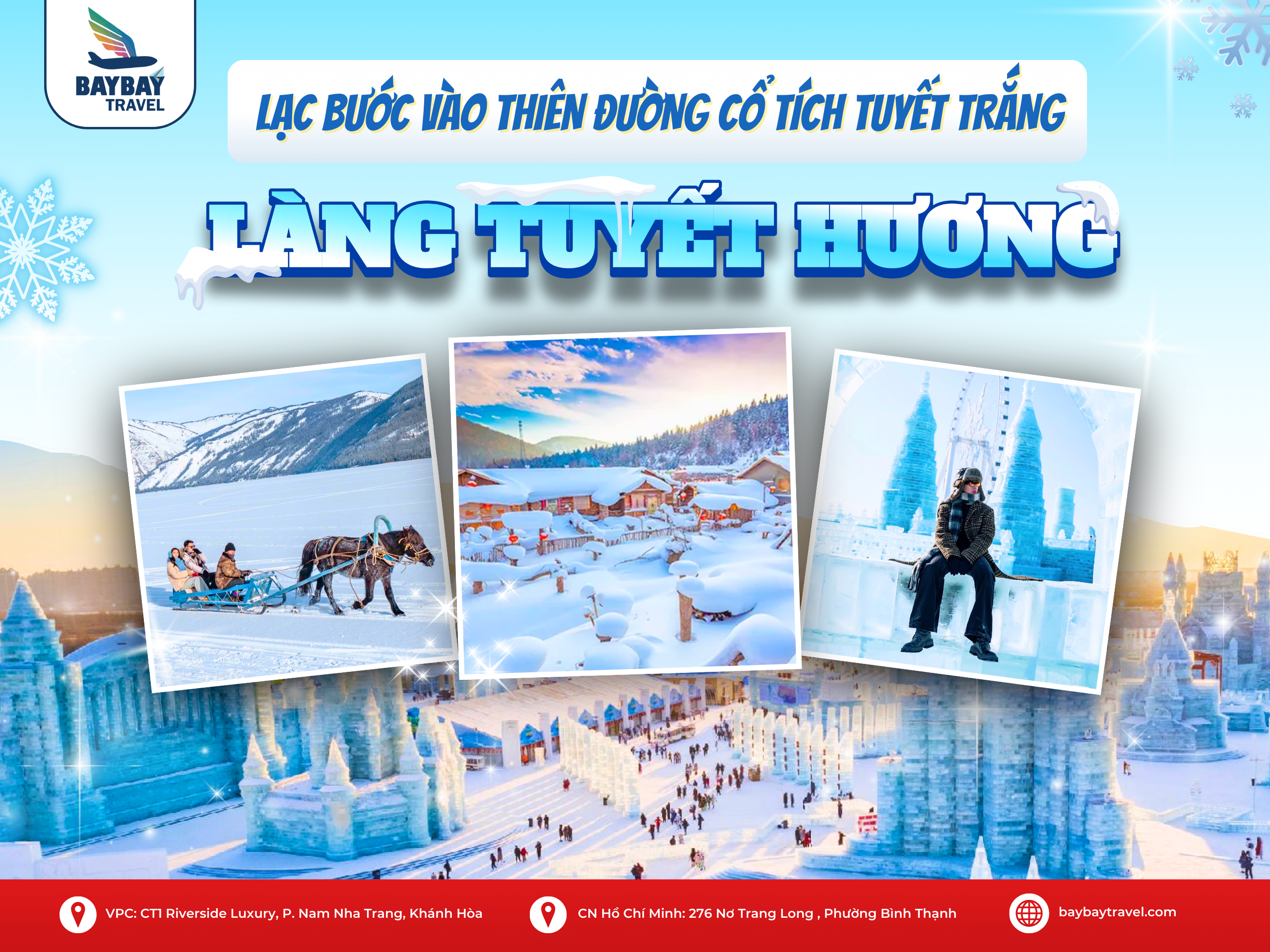 LÀNG TUYẾT HƯƠNG TRUNG QUỐC – LẠC BƯỚC VÀO THIÊN ĐƯỜNG CỔ TÍCH TUYẾT TRẮNG
