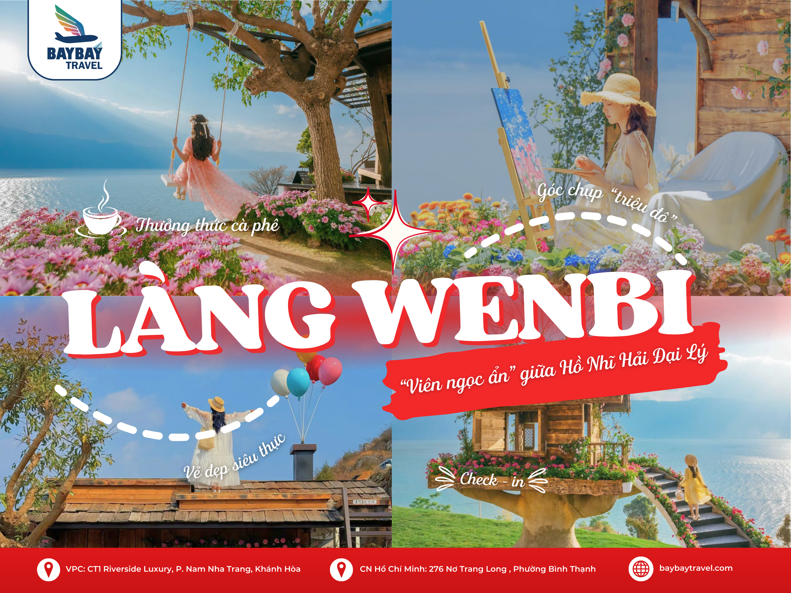 LÀNG WENBI – KHÁM PHÁ “VIÊN NGỌC ẨN” GIỮA HỒ NHĨ HẢI ĐẠI LÝ