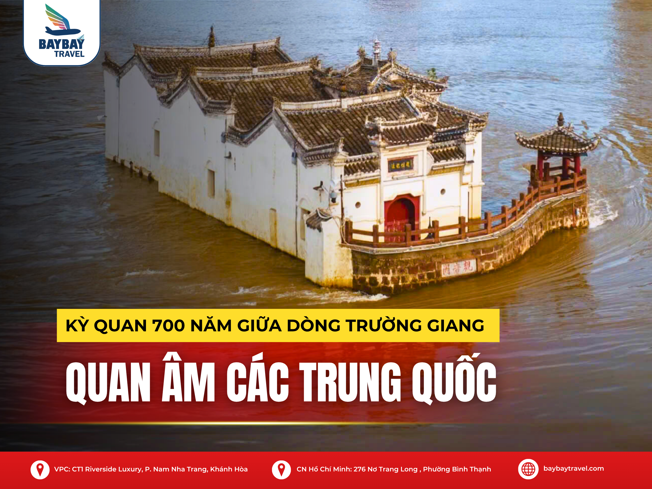 QUAN ÂM CÁC TRUNG QUỐC – KỲ QUAN 700 NĂM SỪNG SỮNG GIỮA DÒNG TRƯỜNG GIANG BÃO TÁP